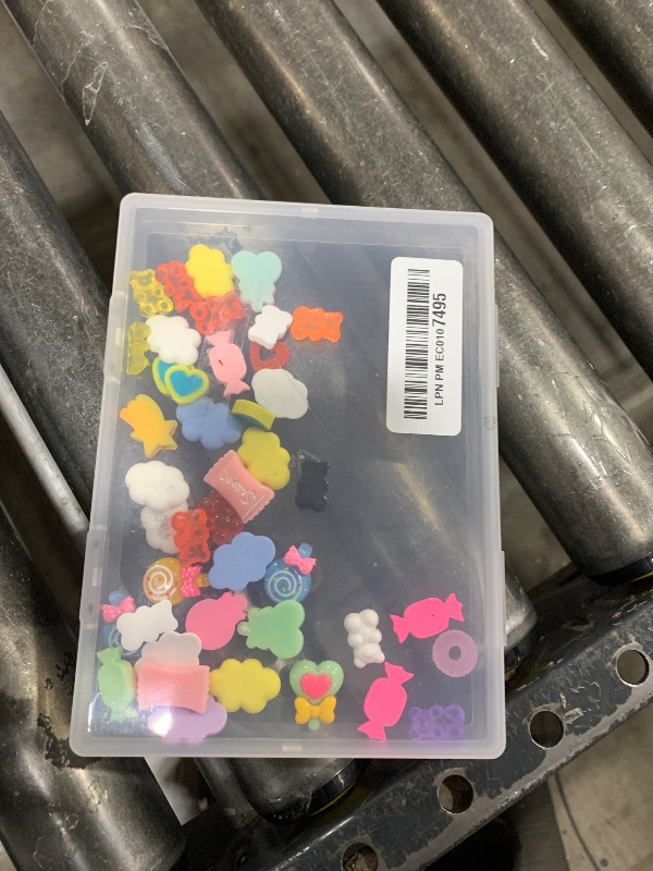 Photo 1 of Holicolor 120pcs Slime Charms Resin Fake Candy Charms Kawaii Cute Set Mixed Assorted Sweets Flatback Slime Beads Making Supplies for DIY Craft Making and Ornament Scrapbooking