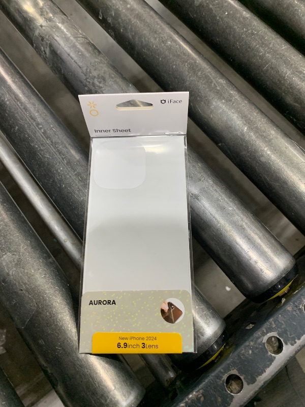 Photo 1 of iFace Reflection Clear Phone Case Insert Decoration Sheet Compatible with iPhone 16 Pro Max - Holographic Glitter Pattern DIY Deco Kpop Aesthetic Sticker Film Sheet - Clear (Stardust)