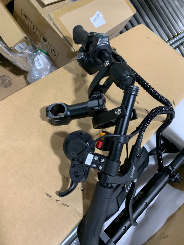 Photo 1 of Electric Kick Scooter High Power Dual Drive 5600W Motor,Up to 50 MPH & 60 Miles Range, 11" Vacuum Off-Road Tire, Adult Electric Scooter with Foldable Seat Removable