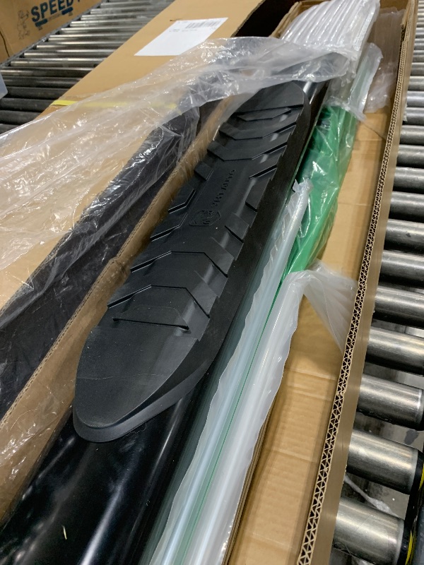 Photo 1 of YHTAUTO 5 Inch Running Boards Side Steps Fit Chevy Colorado & GMC Canyon 2015-2022, Extended Cab, Oval Straight Carbon Steel Black Powder, Truck Cab Side Step Rails Off-Road Exterior Accessories
