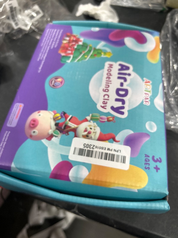 Photo 1 of ARTPAR Air Dry Clay 90 Colors, Modeling Clay for Kids,Model Magic Clay,DIY Molding Clay Starter Kit with Sculpting Tools,Soft and Non-Sticky,Art and Crafts for Boys & Girls 3-12 Years Old.