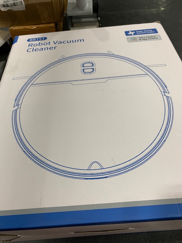 Photo 1 of Robot Vacuum and Mop Combo, 2-in-1 Robot Vacuum Cleaner with Strong Suction, Compatible with APP/Home Integration, Schedule, Long battery life, Tangle-free, Ideal for Pet hair and Low Pile carpets