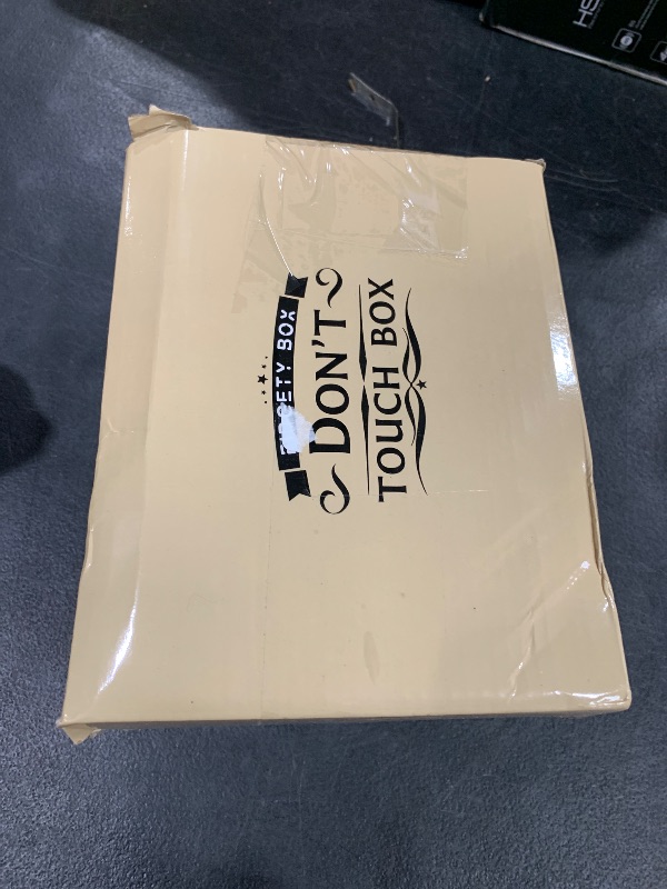 Photo 1 of XINHOME Don't Touch Useless Box with Attitude Leave Me Alone Surprises Machine-Gags & Practical Joke Decorative & Endless Fun- Cute Tiger
