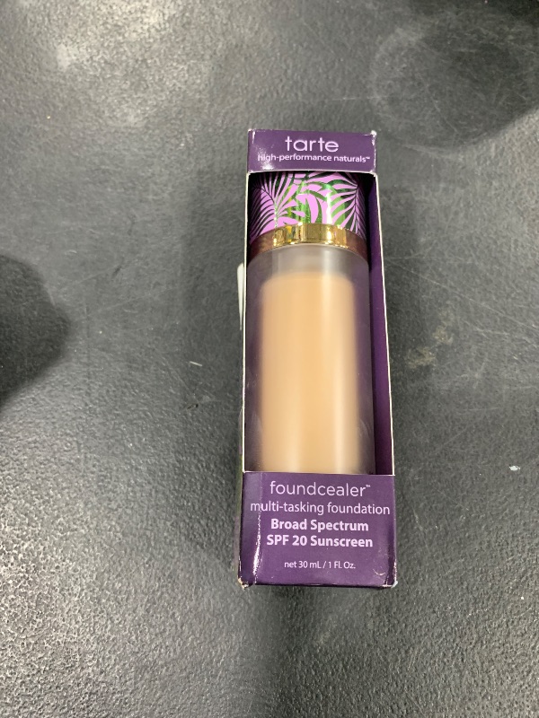 Photo 1 of tarte babassu foundcealer skincare foundation Broad Spectrum SPF 20-27S light-medium sand (light to medium skin with warm, golden undertones) - full size