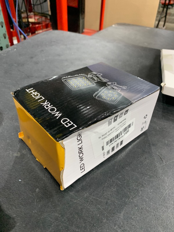 Photo 1 of Ecarke 20V Cordless LED Work Light for DeWALT Batteries: 60W 6000LM Flashlight with Low Voltage Protection, 20V Tools Flood Light for Job Site, Securityand Outdoor Fishing