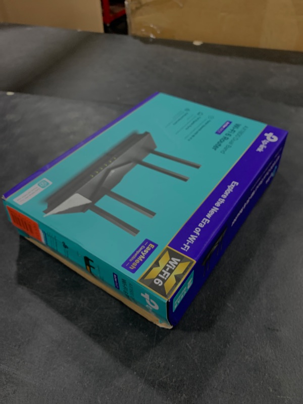 Photo 1 of TP-Link AX1800 WiFi 6 Router V4 (Archer AX21) – Dual Band Wireless Internet, Gigabit, Easy Mesh, Works with Alexa - A Certified for Humans Device