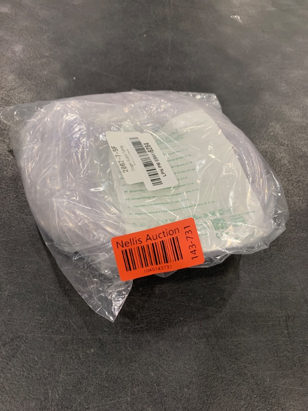 Photo 1 of Oxygen Supply Tubing - 7' Clear - 5 Pack (Westmed 0007)