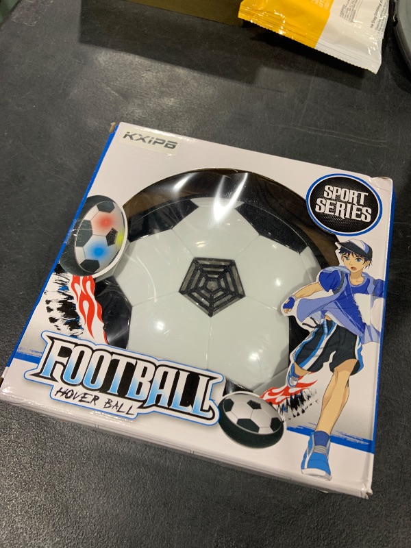 Photo 1 of KXIPB Hover Soccer Ball - Air Floating Soccer Toy with LED Lights and Foam Bumper Indoor Games for Boys and Girls, 3-12 Years