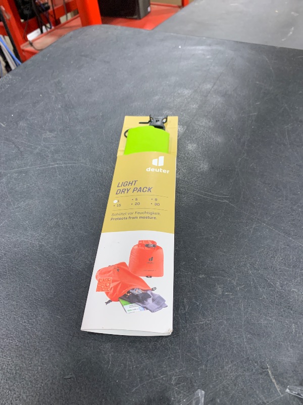 Photo 1 of Deuter Light Drypack 1, Citrus, 1 L