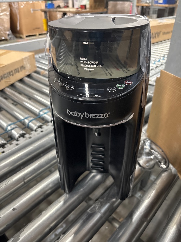 Photo 1 of Baby Brezza Formula Pro Advanced WiFi Formula Dispenser - Automatically Mix a Warm Formula Bottle From Your Phone Instantly – Easily Make Bottle With Automatic Powder Blending Machine, Black