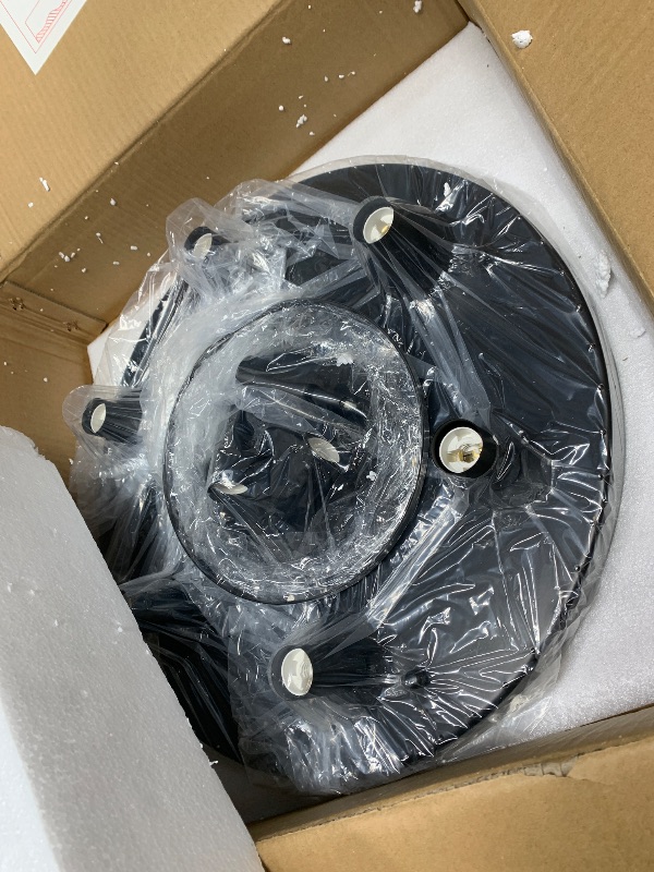 Photo 1 of ***PARTS ONLY***

Faibra 17" Black Crystal Ceiling Light 9-Light Modern Crystal Ceiling Light Fixture 2-Tier Luxury K9 Crystal Ceiling Light,for Dining Room Kitchen Island Living Room Bedroom