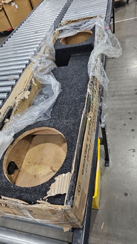 Photo 1 of ***PARTS ONLY***Bbox Dual Sealed 10 Inch Subwoofer Enclosure - Accu-Tuned Sealed Subwoofer Boxes & Enclosures - Subwoofer Box Improves Audio Quality, Sound & Bass - Fits 2004 - 2008 Ford F150 Super Crew / Super Cab