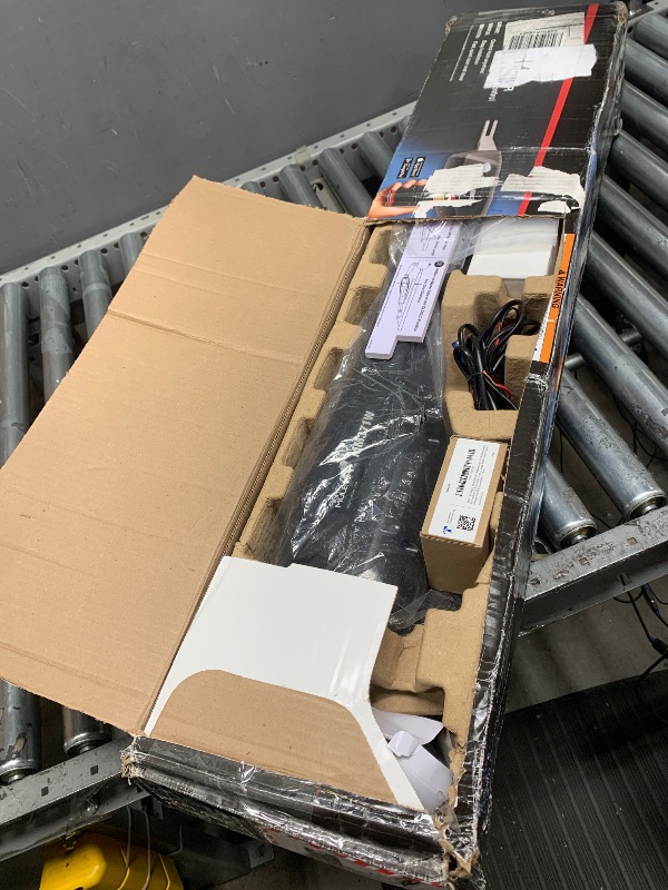 Photo 1 of Mighty Mule MM371W Automatic Gate Opener, Smart and Solar Ready, Includes Gate Opener Remote and More-Up to 16ft Long or 550lb, Black, 1 Gate Opener Kit