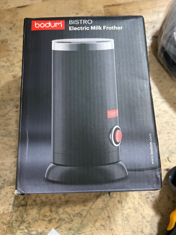 Photo 1 of Bodum 10oz Bistro Electric Milk Frother, Black