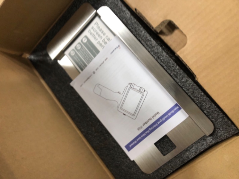 Photo 1 of Phezer Upgraded P16 Handheld Inkjet Printer for Flat Surface with Quick-Dry Ink Cartridge, Intelligent 360° Coding Machine for Date/Time/Barcode/QR Code/Logo (Support 25 Languages & 3 Print Precision)