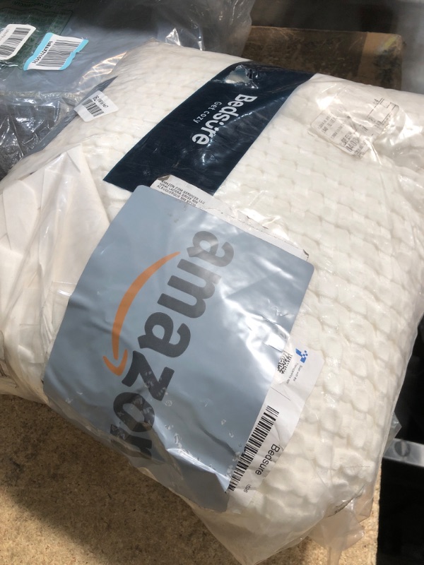Photo 1 of Bedsure Cooling Cotton Waffle King Size Blanket - Lightweight Breathable Spring Blanket of Rayon Derived from Bamboo for Hot Sleepers, Luxury Throws for Bed, Couch and Sofa, Ivory, 104x90 Inches