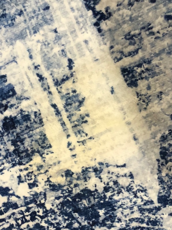 Photo 1 of ***STOCK PHOTO FOR REFERENCE**USED ITEM
Area Rugs for Living Room: 10x14 Large Soft Washable Rug Modern Abstract Indoor Carpet Non-Slip Backing for Bedroom Dining Room Under Table Home Office Farmhouse- Blue