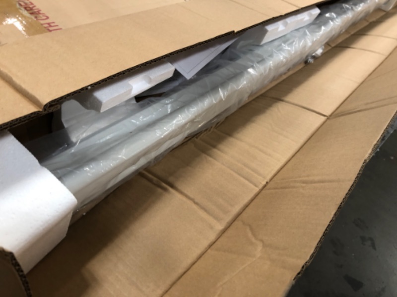 Photo 1 of excelimage Pull-Down Green Screen Backdrop, 79”x75” Auto-Locking Chroma Key Panel with Wrinkle-Resistant Green Fabric for YouTube Videos, Music Videos, Photography, TIK Tok, or Gaming (White)