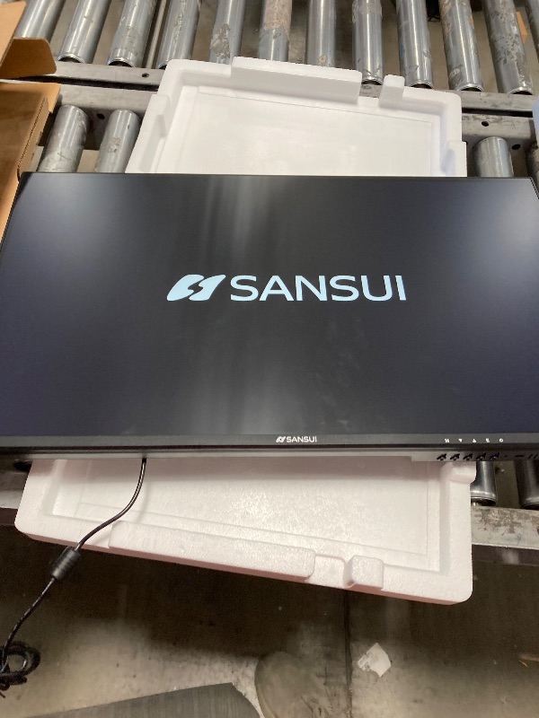Photo 1 of SANSUI Monitor 27 Inch IPS 100Hz Computer Monitor, FHD 1080P HDR PC Monitor with HDMI Ports Adaptive Sync Tilt Adjustable Frameless VESA Compatible for Office and Home