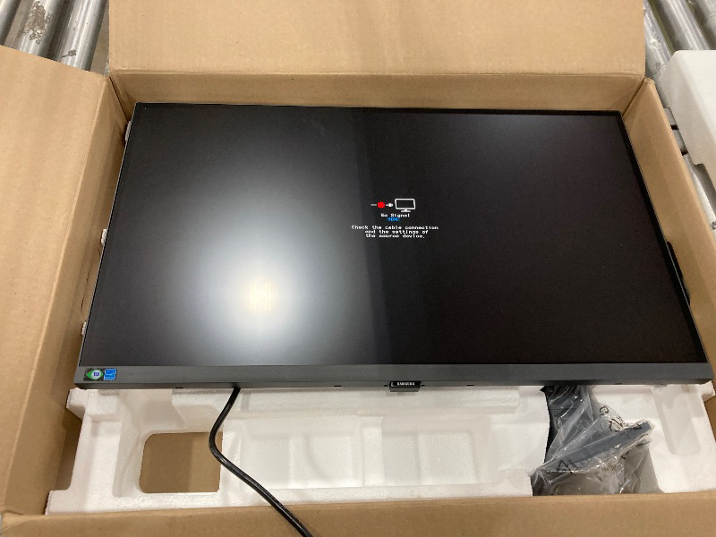 Photo 1 of SAMSUNG 27" ViewFinity S8 (S80D) Series 4K UHD High Resolution Computer Monitor, HDR10, Multiple Ports w/ HDMI, DisplayPort, USB-A, Height Adjustable Stand, LS27D806EANXGO, 2024, 3Yr Warranty