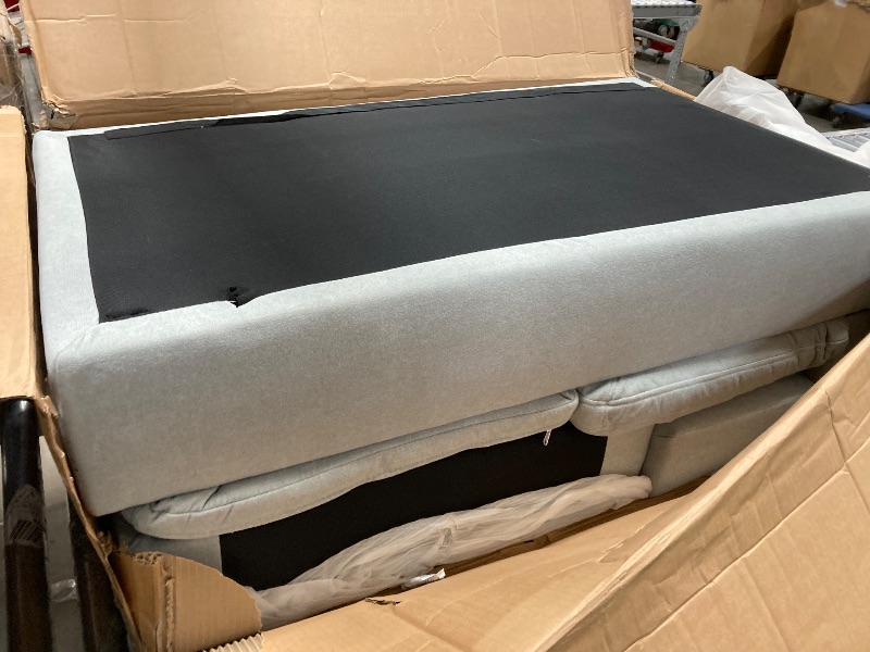 Photo 1 of **FINAL SALE BOX 1 OF MANY ***Rovibek L Shaped Sofa Couch U Shaped 6 Seater Modular Sectional Sofa Couches Corner for Living Room Furniture Sets, Light Grey