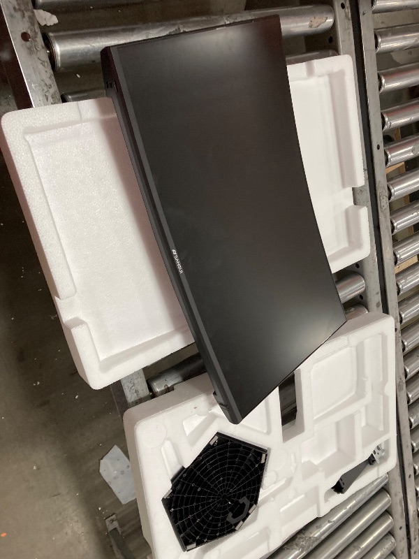 Photo 1 of NO POWER CORD UNABLE TO TEST **SANSUI Curved Monitor 24 inch 100Hz USB Type-C Computer Monitor with Built-in Speakers- MPRT 1ms,Adaptive Sync,HDR,1500R,VESA 75x75mm Compatible, for Home and Office(HDMI Cable Include ES-24C1)