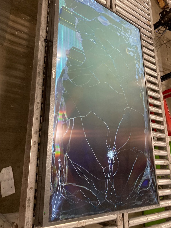 Photo 1 of ***SMASHED SCREEN FINAL SALE **SYLVOX Outdoor TV, 65 inch Smart TV Waterproof Outdoor TVs, 4K Weatherproof Television for Outside,Support Google Assistant & Chromecast, 1000 nit Brightness Partial Sun (Deck Pro 2.0/2024)
