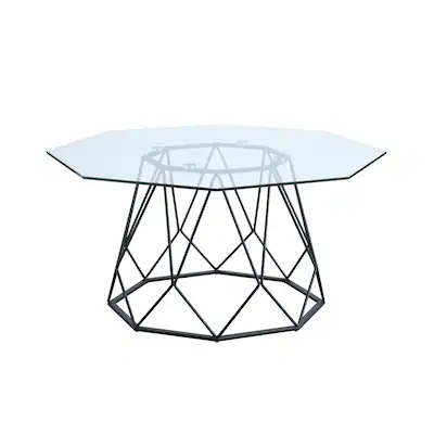 Photo 1 of **GLASS ONLY BOX 1 OF 2 **Parisa Contemporary 36-inch Glass Top Coffee Table by Furniture of America
