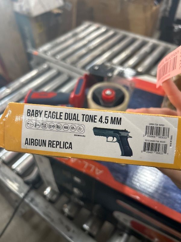 Photo 1 of Cybergun Mri Baby Eagle Dual Tone Replika Wiatrówki 4.5mm Co2
