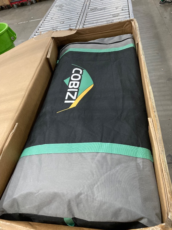 Photo 1 of ***PARTS ONLY***COBIZI 10x30 Pop Up Canopy Tent for Parties with 8 Sidewalls Waterproof Commercial Instant Canopy 10x30 Party Tent for Backyard, Wedding Portable Outdoor Gazebo with Carrybag&4 Sandbags
