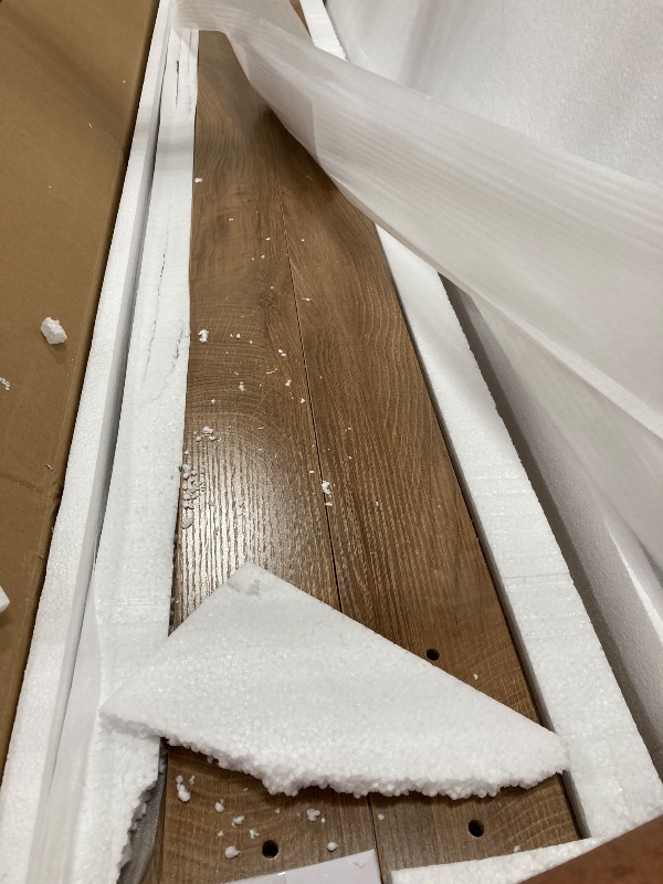 Photo 1 of LITTLE TREE 70.9-Inch Long Console Table, Narrow Sofa Table Behind The Couch, Farmhouse Console Table for Living Room, Entryway, Hallway