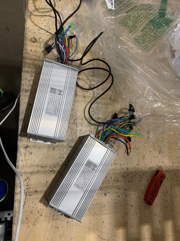 Photo 1 of Gind Motor Controller LH100 LCD Display, Dual Drive Brushless Controller LCD Display High Performance Waterproof 36V/48V 1000W for Electric Scooter