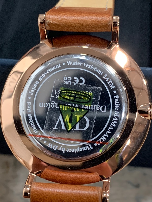 Photo 1 of Daniel Wellington Petite Durham 32mm Women's Watch, Leather Rose Gold Watch for Women