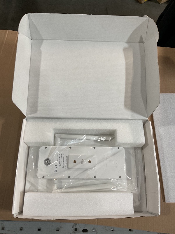 Photo 1 of Outdoor Solar WiFi Extender, Support 2.4GHz, Extends Coverage Up to 500ft, with 15W Solar Panel and 25000mAh Battery, Outdoor WiFi Extender Signal Booster