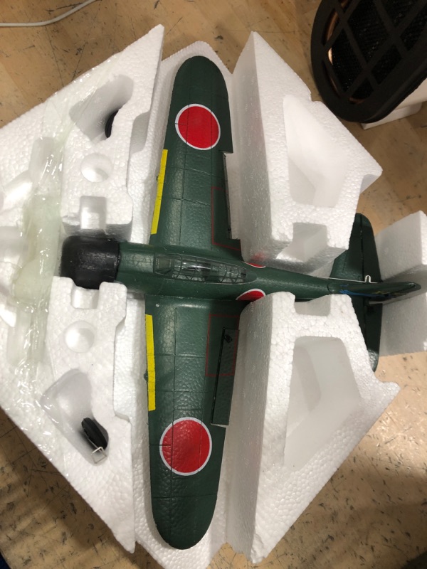 Photo 1 of damaged tip*
VOLANTEXRC RC Plane for Beginners, 4CH WWII RC Airplane A6M Zero with Aileron, 2.4Ghz Remote Control Plane with Xpilot Self Righting&One Key Aerobatic, Gifts for Adults (761-15 RTF)