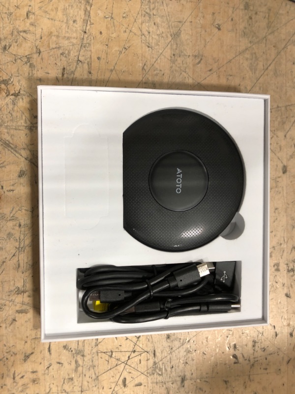 Photo 1 of Ai Box Wireless Carplay/Android Auto Adapter, CarWave Wireless Car Smart Box with 4G LTE/Android 13,4GB+64GB, WiFi,YouTube-Netflix,Ai Dongle 2 Bluetooth for OEM Wired CarPlay AndroidAuto CB6A-N-BK