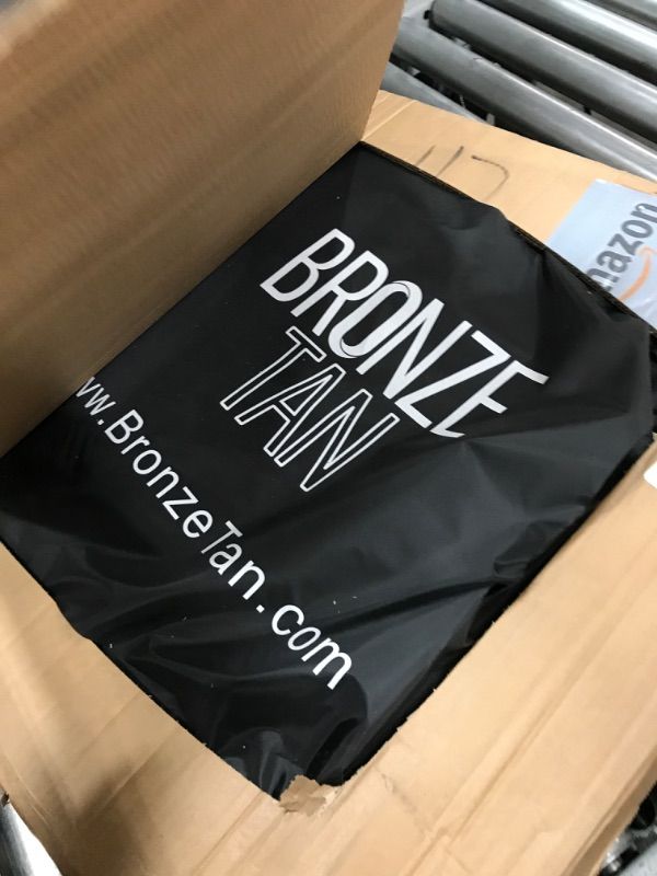 Photo 1 of (SEE ALL PHOTOS AD NOTES) Bronze Tan Spray Tan Tent Pop Up for Spray Tan Professional - Waterproof Spray Tan Booth with FREE Portable Spray Tent Carrying Case - Self Tanning Booth - Black