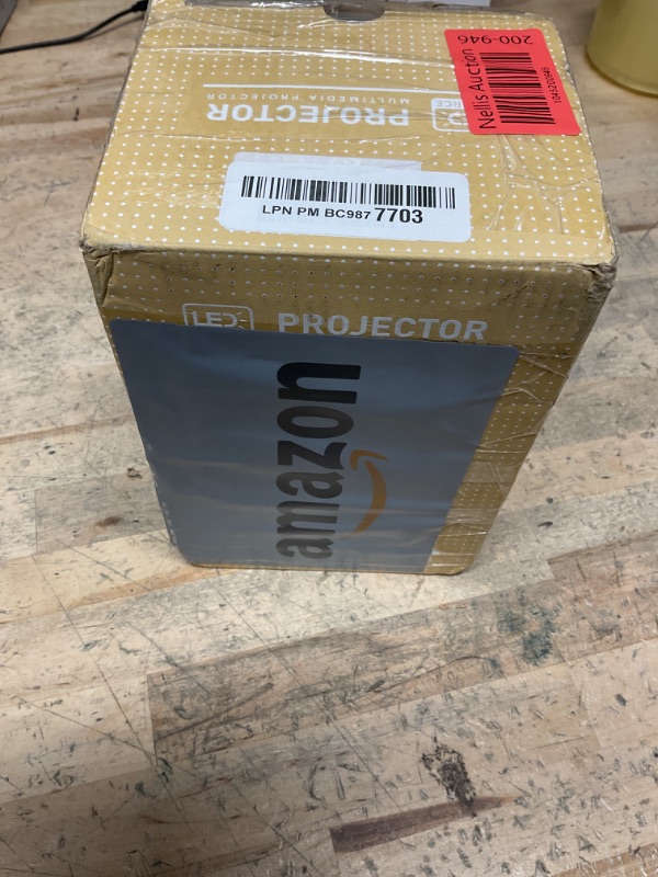 Photo 1 of * PARTS ONLY* Smart 4K Projector WiFi Bluetooth - Salange HY300PRO Mini Projector Android 11.0, Short Throw Projector 1080P HD, 270° Adjustable, Auto Keystone Correction, Outdoor Movie Projector Portable [2024 New]