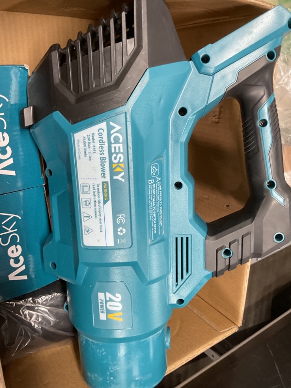 Photo 1 of ACESKY CORDLESS BLOWER LB-8191CFM580