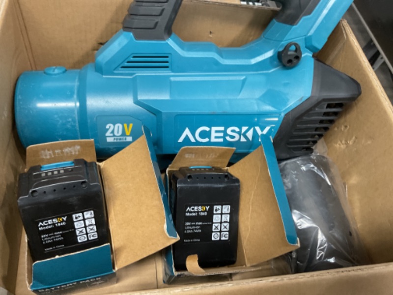 Photo 1 of ACESKY CORDLESS BLOWER LB-8191CFM580