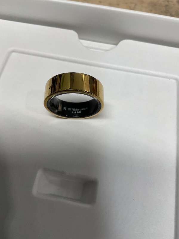 Photo 1 of ULTRAHUMAN Ring AIR - Sleep & Fitness Tracker, FSA-Approved Wearable, Smart Ring for Women & Men, No App Fee for Standard Features (Size 9)