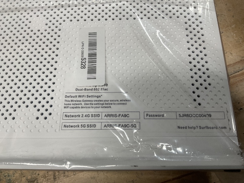 Photo 1 of ARRIS (SVG2482-RB) Cable Modem & Fast Docsis 3.0 AC1750 Dual Band WiFi Router and Xfinity Telephone, Certified for Comcast Xfinity Only plans up to 600 Mbps (Renewed)