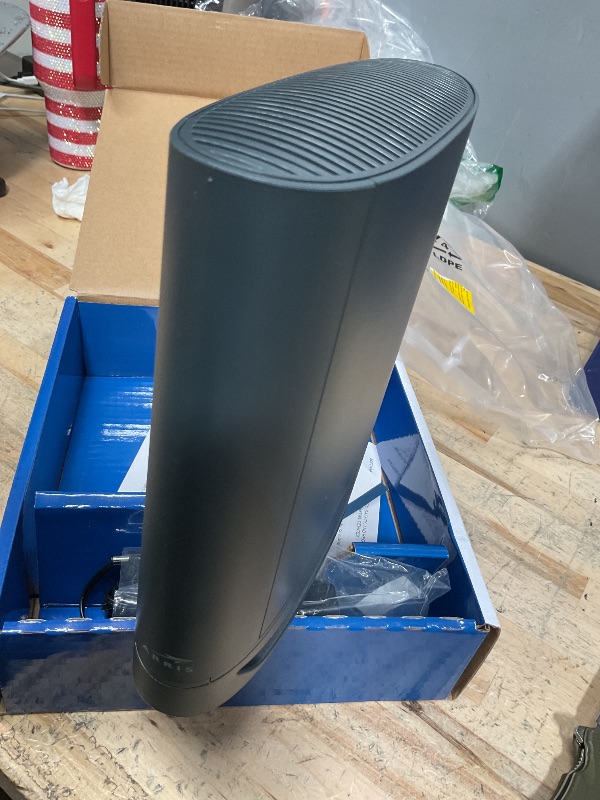 Photo 1 of ARRIS (G34) - Cable Modem Router Combo - Fast DOCSIS 3.1 Gigabit WiFi 6 (AX3000), Approved for Comcast Xfinity, Cox, Spectrum & More, 1 Gbps Max Internet Speeds
