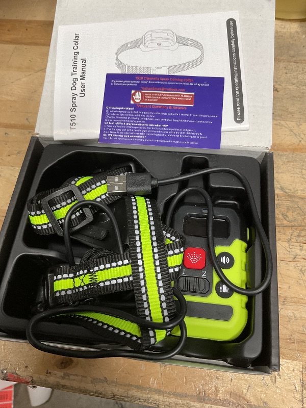 Photo 1 of Citronella Training Collar for Dog [No Spray Refill] Spray Dog Training Collar with Beep/Vibration/Spray Mode & 6 Adjustable Sensitivities Bark Collar, Safer Citronella Bark Collar for L/M/S Dogs