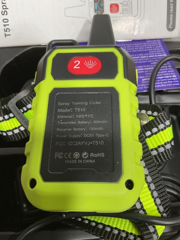 Photo 1 of Citronella Training Collar for Dog [No Spray Refill] Spray Dog Training Collar with Beep/Vibration/Spray Mode & 6 Adjustable Sensitivities Bark Collar, Safer Citronella Bark Collar for L/M/S Dogs