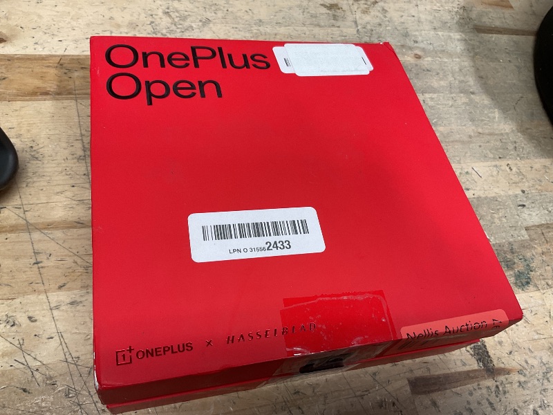 Photo 1 of OnePlus Open, 16GB RAM+512GB, Dual-SIM, Voyager Black, US Factory Unlocked Android Smartphone, 4805 mAh Battery, 67W Fast Charging, Hasselblad Camera, 120Hz Fluid Display
