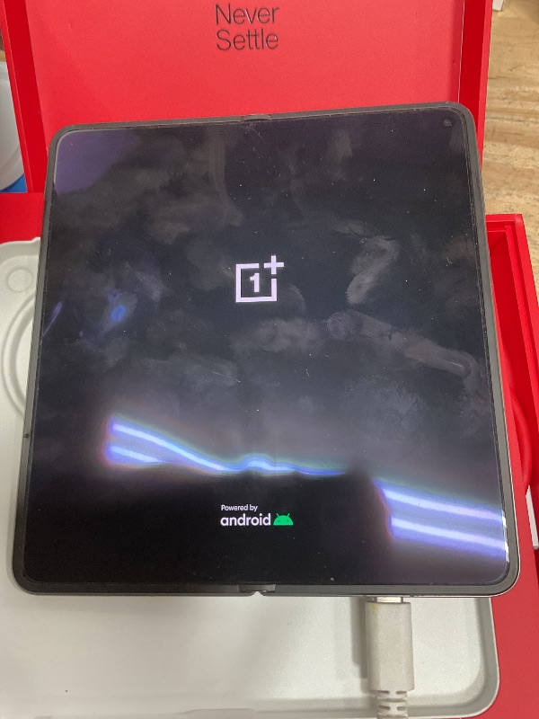 Photo 1 of OnePlus Open, 16GB RAM+512GB, Dual-SIM, Voyager Black, US Factory Unlocked Android Smartphone, 4805 mAh Battery, 67W Fast Charging, Hasselblad Camera, 120Hz Fluid Display