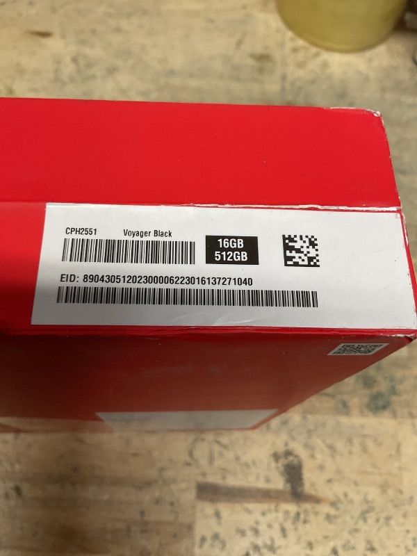 Photo 1 of OnePlus Open, 16GB RAM+512GB, Dual-SIM, Voyager Black, US Factory Unlocked Android Smartphone, 4805 mAh Battery, 67W Fast Charging, Hasselblad Camera, 120Hz Fluid Display