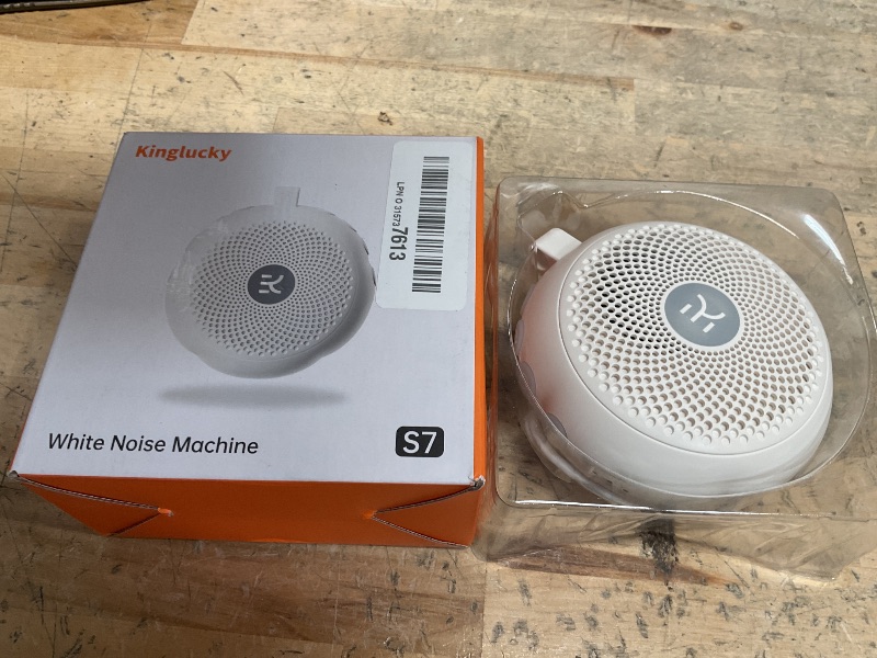 Photo 1 of ?????? Kinglucky SleepEase Portable Sound Machine (TOP Sound Quality & 18 Effective Soothing Sounds) White Noise Sound Machine for Sleep, Focus, Relaxation, Home, Office, Travel, Adult & Baby