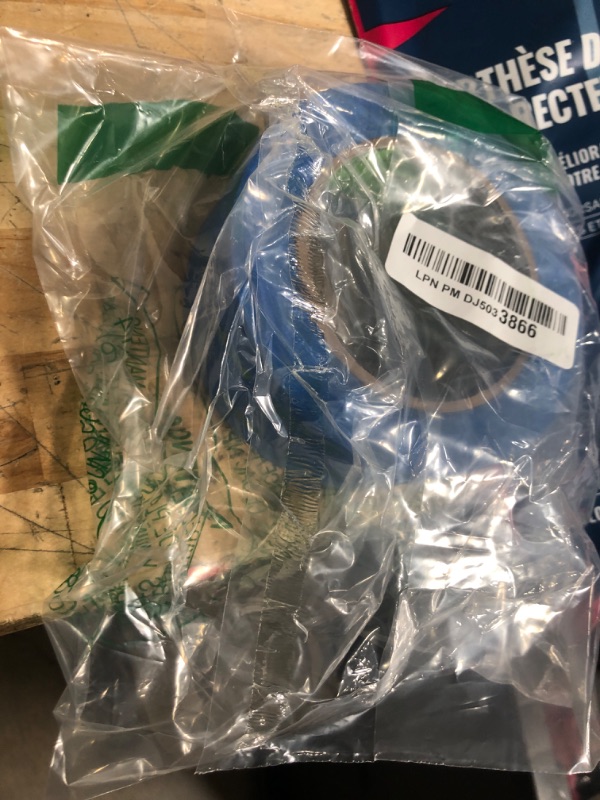 Photo 1 of ScotchBlue Sharp Lines Multi-Surface Painter's Tape, 1.88 Inches x 60 Yards, 3 Rolls, Blue, Paint Tape Protects Surfaces and Removes Easily, Edge-Lock Painting Tape for Indoor and Outdoor Use